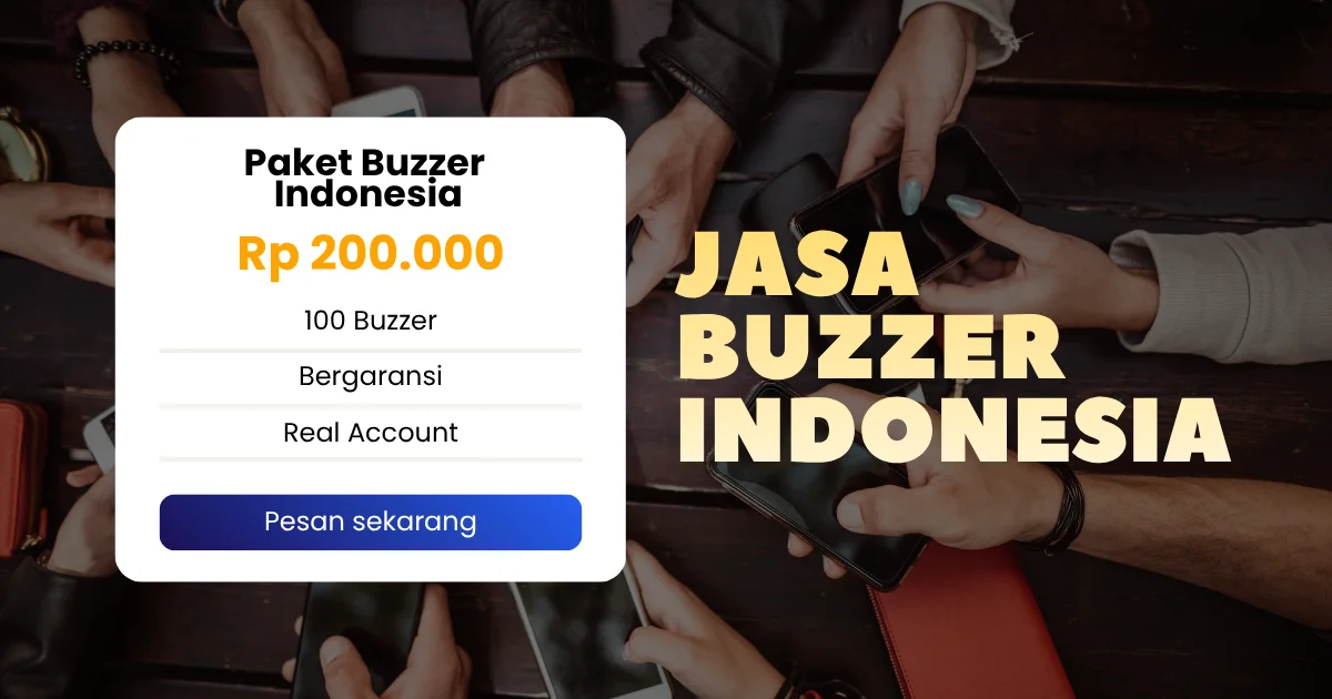 Jasa Buzzer TikTok